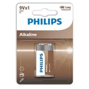 PHILIPS PILA ALCALINA 6LR61 9 V.
