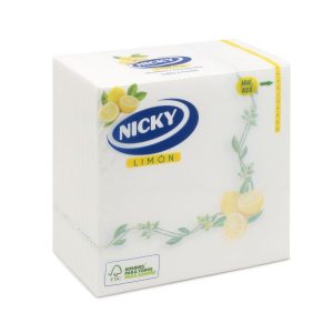 NICKY SERVILLETAS MAXI LIMON 2 C.