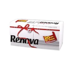 RENOVA SERVILLETAS RED LABEL 200 S.