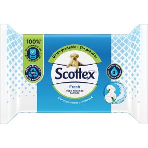 SCOTTEX PAPEL HIG. HUMEDO 74 S.