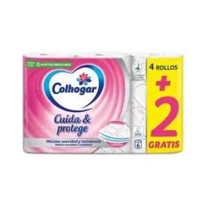 COLHOGAR PAPEL HIG. CUIDA &PROT 4+2