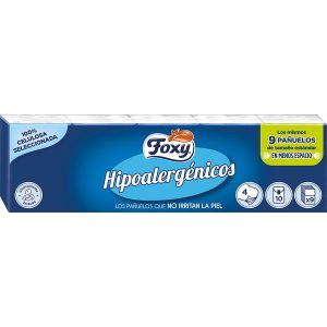 FOXY PAÑUELOS HIPOALERGENICOS 10 S.