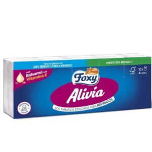 FOXY PAÑUELOS BOLSILLO ALIVIA 10 S.