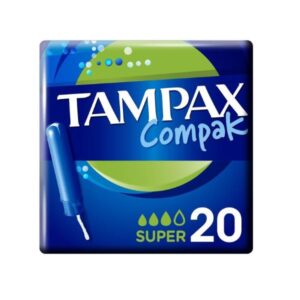 TAMPAX COMPAK SUPER 20 S.