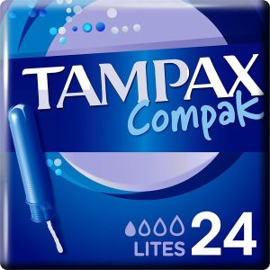 TAMPAX COMPAK LITES 22 S.