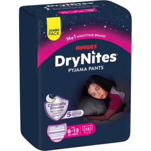 HUGGIES DRYNITES PANTS NIÑA 8-13 13