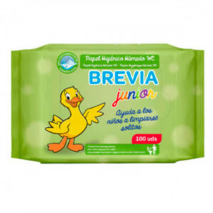 BREVIA TOALLITAS WC JUNIOR 100 S.