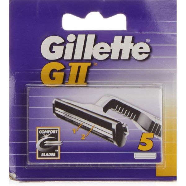 Recharge De Lames Gillette GII Plus - Double Lame Pivotante - 1 Blister - Neuf - Fabriqué En Allemagne