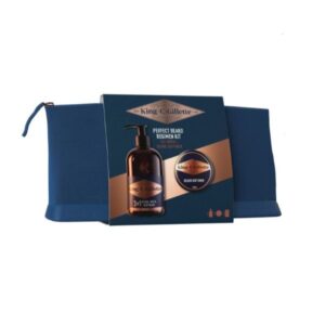 GILLETTE KING KIT GEL+BALSAMO BARBA