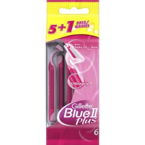 GILLETTE BLUE II PLUS WOMAN 5+1 S.