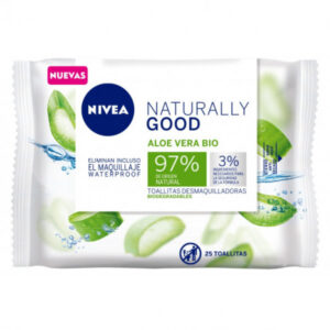 NIVEA TOALLITAS DESM. NATURALLY 25.