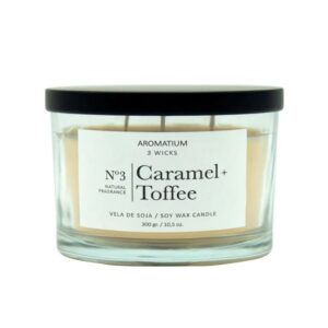 AROMATIUM VELA PERF 3 M CARAMELO.