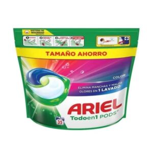 ARIEL PODS 3EN1 COLOR 35 LAV.