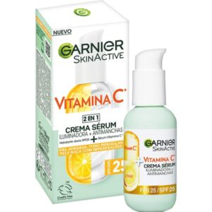SKIN ACTIVE CREMA+SERUM VITAMINA-C.