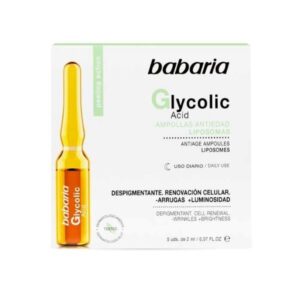 BABARIA AMPOLLAS GLYCOLIC 10 ML.