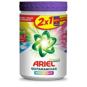 ARIEL Q/MANCHAS COLOR POLVO 500+500
