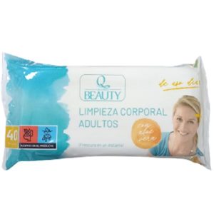 Q-BEAUTY TOALLITAS ADULTOS 40 S.