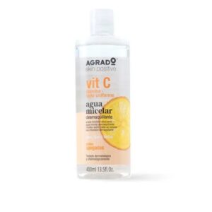 AGRADO AGUA MICELAR VIT C 400 ML.
