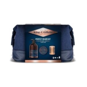 GILLETTE KING KIT GEL+B.BARBA+PEINE
