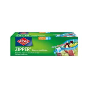 ALBAL BOLSAS ZIPPER MEDIANAS 12 S.