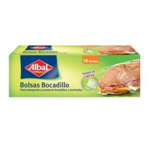 ALBAL BOLSAS BOCADILLO 50 S.