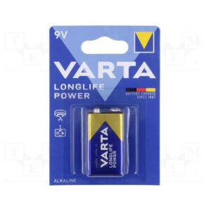 VARTA PILA ALCALINA L.POWER 6F22 1.