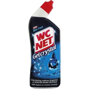WC NET GEL CRYSTAL AZUL 750 ML.